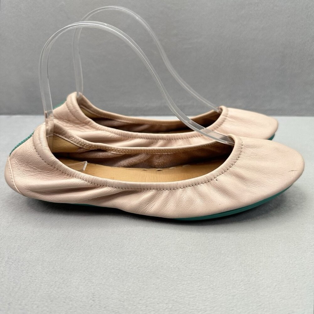 Tieks by Gavrieli Blush Pink Womens Size 8 Full Grain Leather Ballet Flats